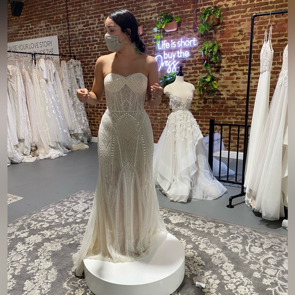 Pronovias Terry Dress 🪄Never been Worn!!! - Picture 4 of 11